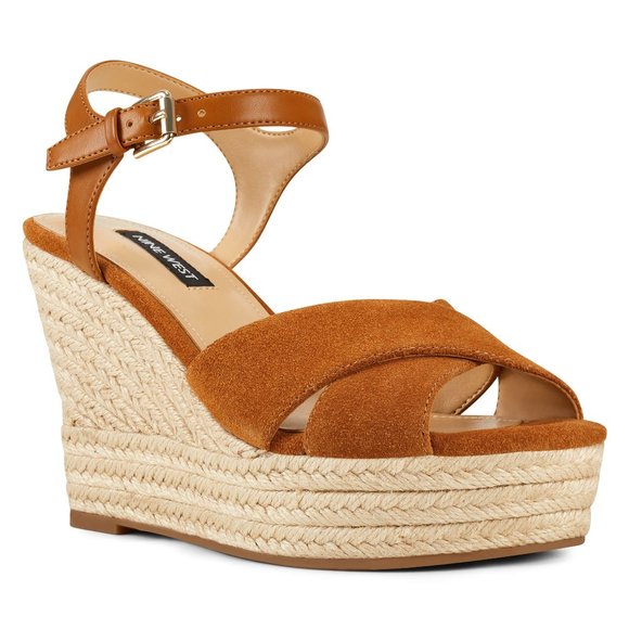 Nine West Dane Espadrille Wedge Sandals - Picture 2 of 6